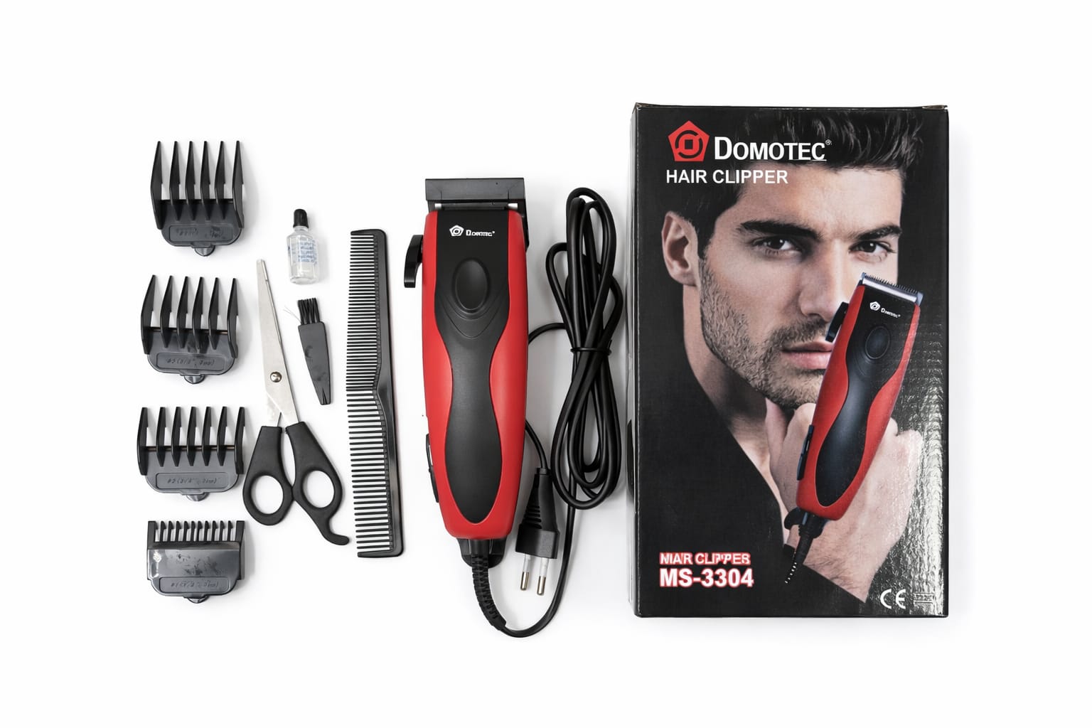 Geemy 3-in-1 Herrenpflege-Set Schwarz mit Nasentrimmer